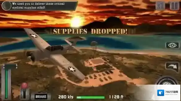 空中作战飞行员飞机