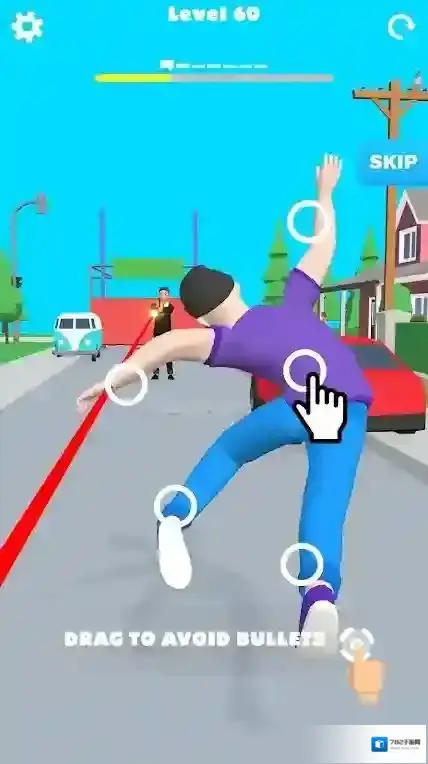 慢动作跑酷角色