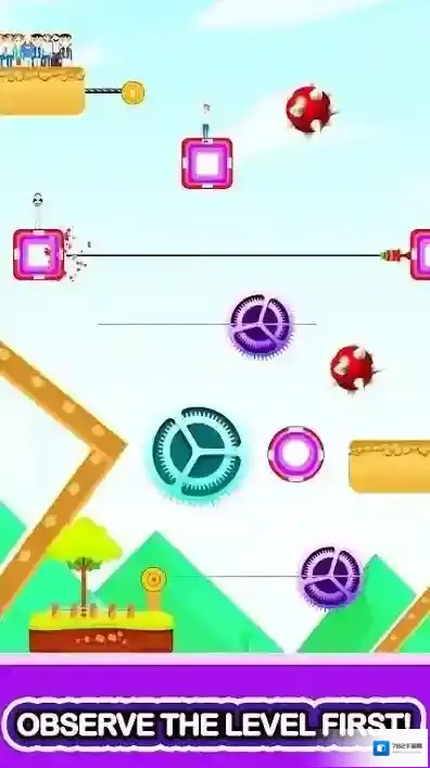 滑索救援冒险滑轮