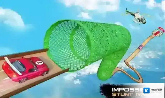 坡道特技汽车赛赛道