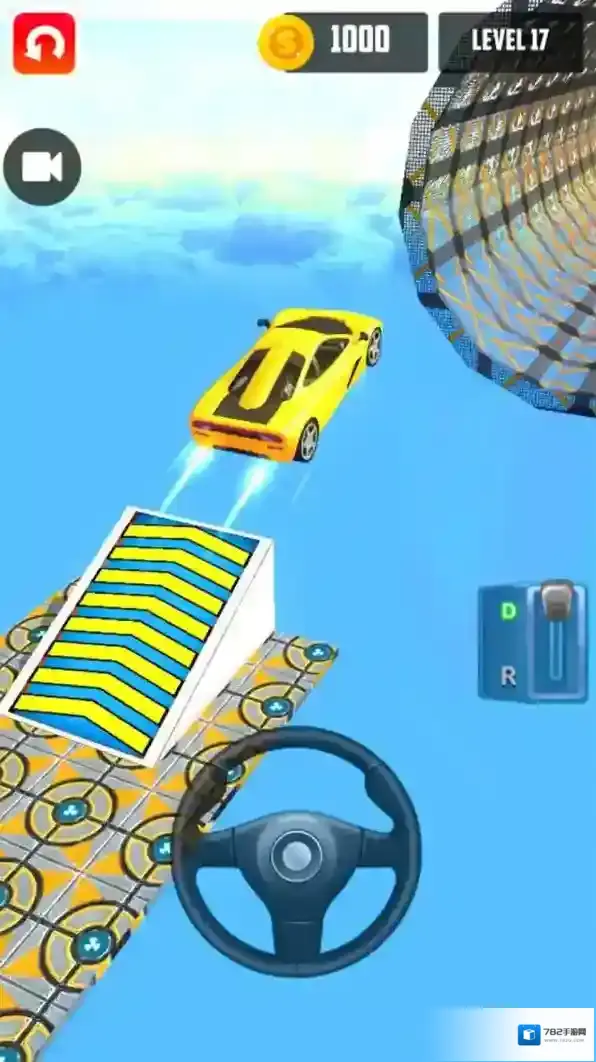 汽车无限跑酷赛道