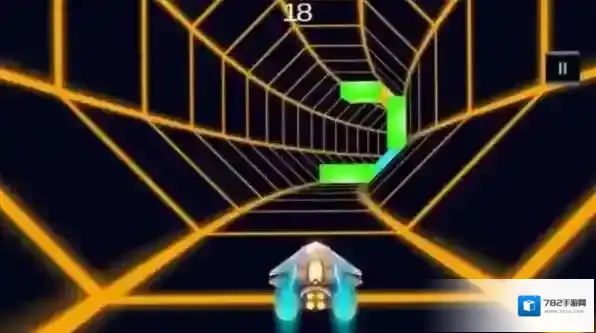 对比隧道3D光影