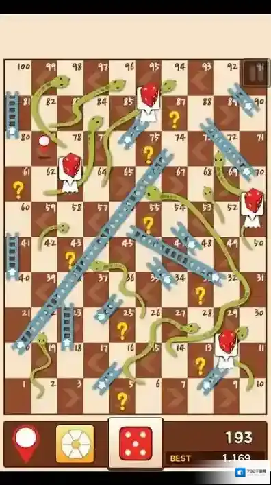 小蛇与梯子小蛇