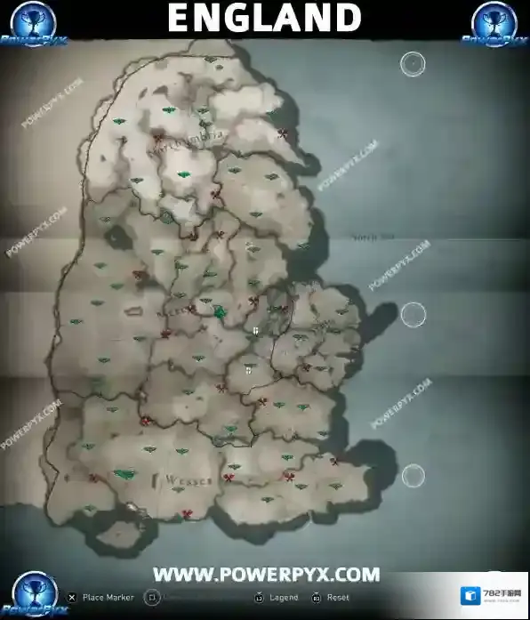刺客信条:英灵殿地图