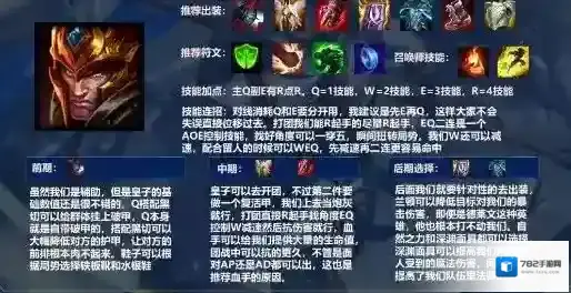 英雄联盟手游皇子辅助出什么装