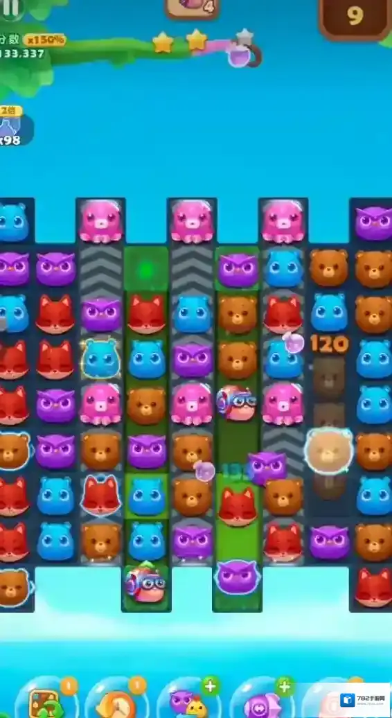 开心消消乐第384关怎么过