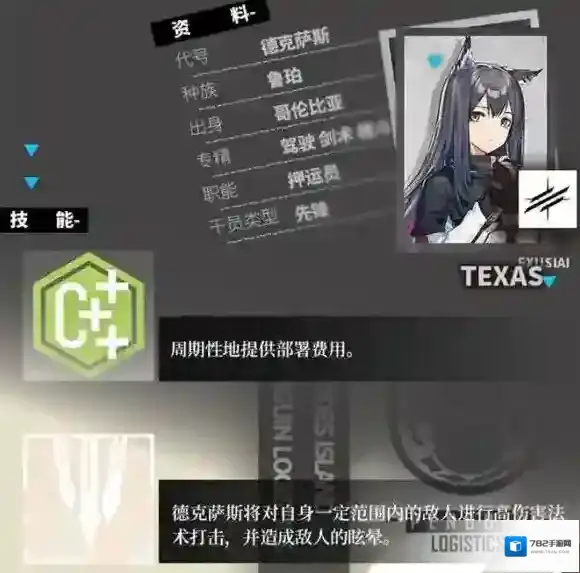 明日方舟人物介绍