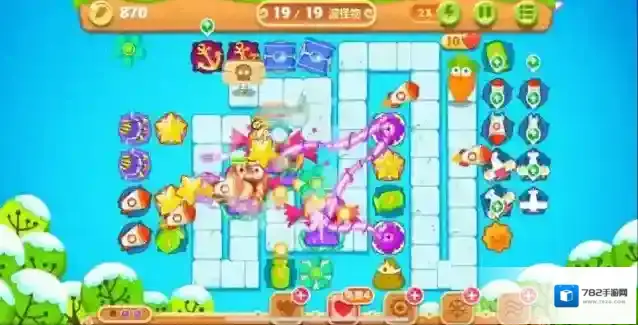 保卫萝卜2第98关怎么过