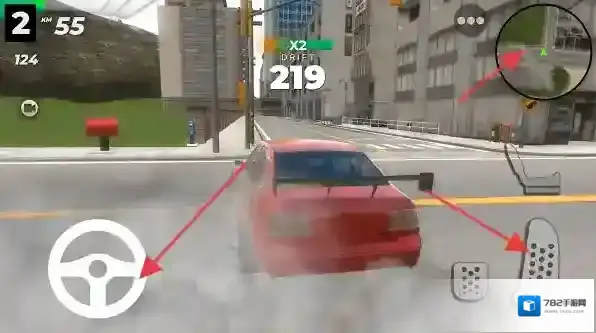 拉力赛车手漂移