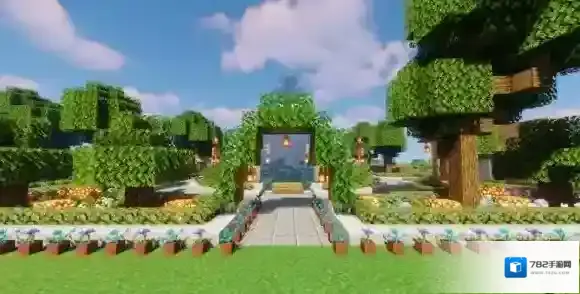 我的世界手游喷泉广场怎么制作 我的世界喷泉广场制作图文教程