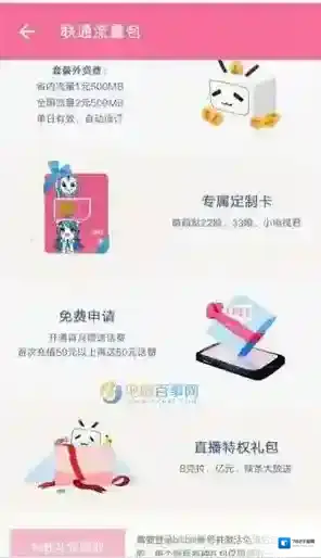 《哔哩哔哩弹幕网》33卡套餐介绍