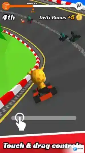 动物卡丁车比赛