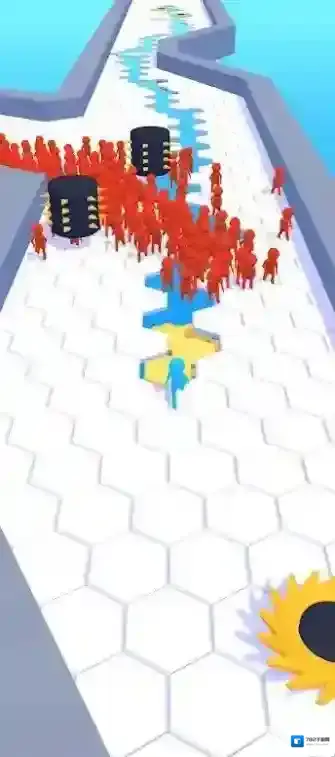 倒下的人群解锁