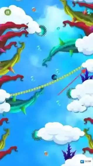 滚动的绳索天空绳索