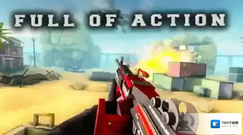 荒漠枪手射击敌人