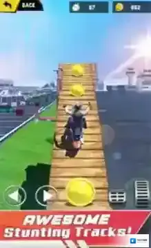 大型自行车特技比赛赛道