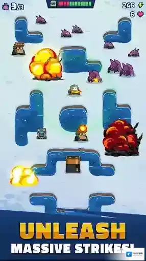 动力机器人地形