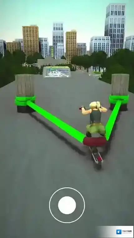 弹弓滑板车游戏弹弓