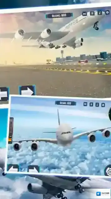 驾驶测试模拟飞机