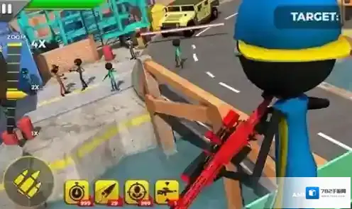 竞争对手射击战士战术