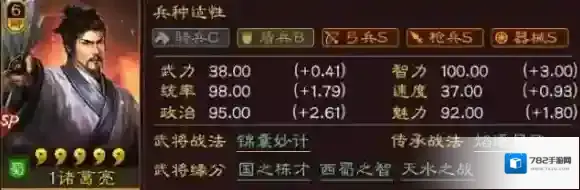 三国志战略版属性