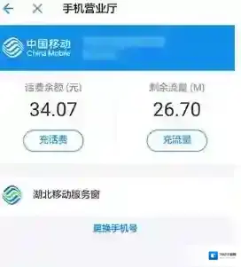 支付宝手机营业厅