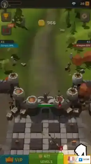 放置箭头防御塔