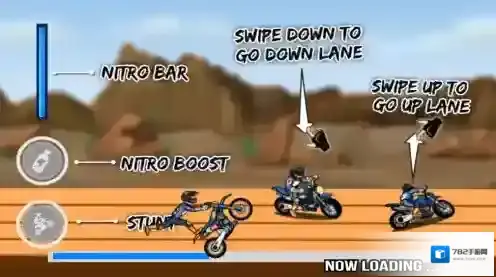 特技极限小轮车男孩游戏