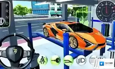 3D驾驶课2主界面