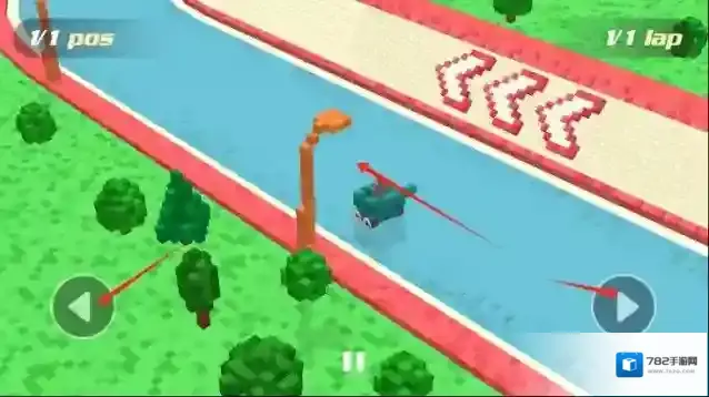 方块卡丁车赛道