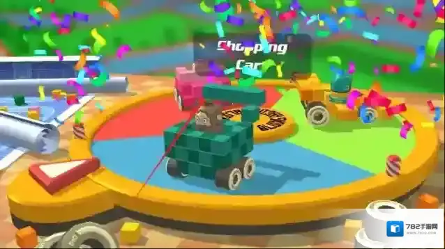 方块卡丁车道具