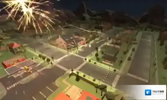 大型烟花模拟器蛋糕