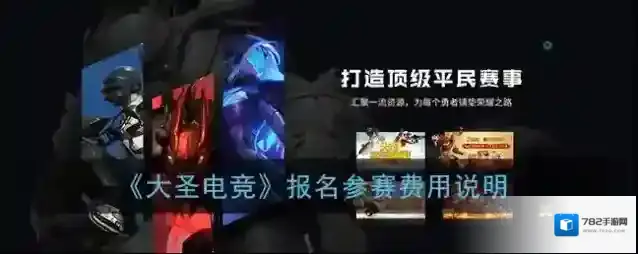 《大圣电竞》报名参赛费用说明