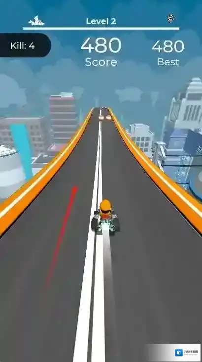 碰撞卡丁车障碍物