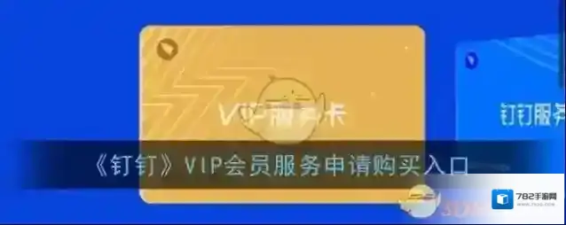 《钉钉》VIP会员服务申请购买入口