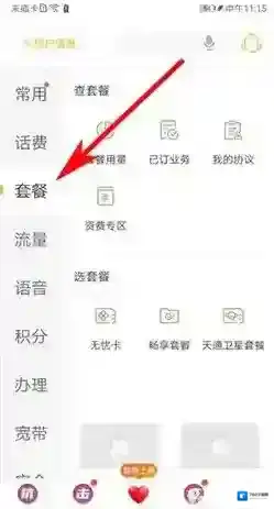 电信营业厅已订业务