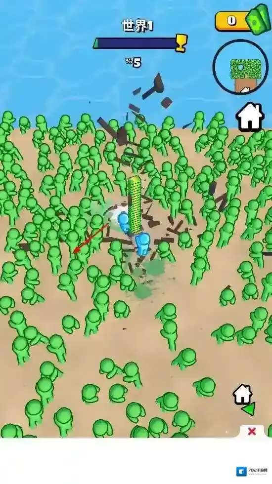 僵尸割草机尸潮