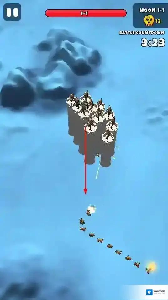 摩天楼合并防御战力