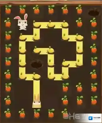 兔子复仇记兔子洞里55关怎么过 第三章第55关三星图文攻略