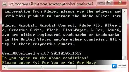 Adobe清理工具输入