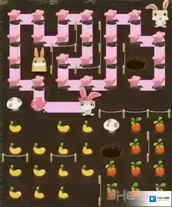 兔子复仇记营救34关怎么过 第四章第34关三星图文攻略