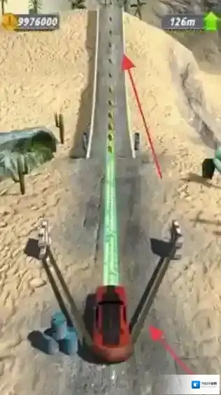 弹弓特技驾驶员弹射