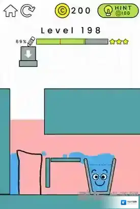 快乐玻璃杯198关怎么过 HappyGlass第198关三星通关攻略