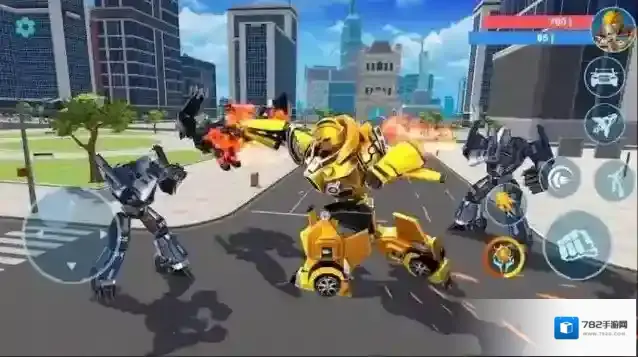 变形战斗机器人城市