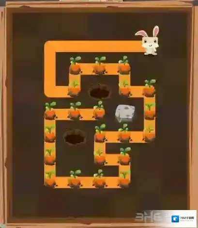 兔子复仇记兔子洞里28关怎么过 第三章第28关三星图文攻略