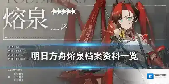 明日方舟熔泉档案资料 明日方舟熔泉干员档案故事背景一览