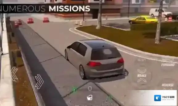 后院停车场场景