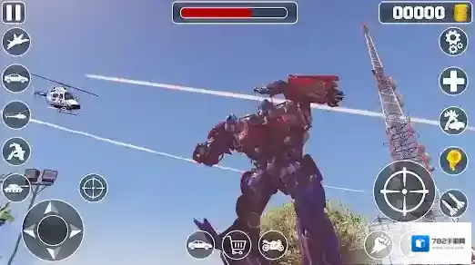 汽车人变形金刚战斗机甲