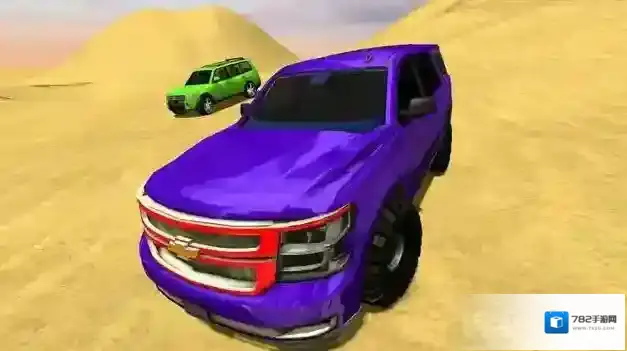 真正的极限越野吉普车地形