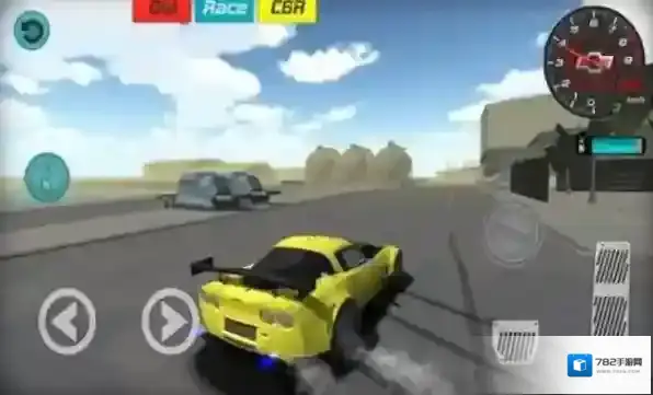 跑车城市特技特技